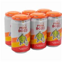 Mini Boss · This double dry-hopped IPA is jammed full of citrus and tropical notes. Citra and Mosaic hop...