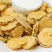 Fried Dill Pickle Chips · 