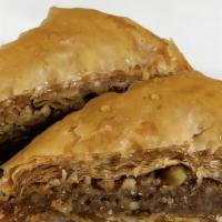 Baklava · A flaky Greek pastry with honey and pecans.