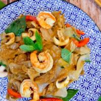 N3 Pad Kee Mao · When you need something to sober up, the name drunken noodles came from a story of a drunk g...