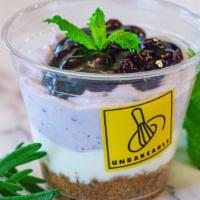 Uc3 Blueberry Cheesecake · Mom’s favorite blueberry cheesecake Contain: blueberry, cream cheese