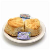 Biscuits (2) · With diced sausage and gravy.