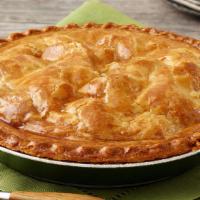 Whole Apple Pie · Baked apple slices swirled in succulent filling and covered in our famous sweet crust.