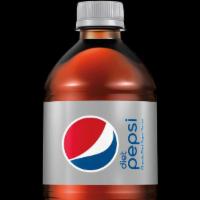 Bottle Diet Pepsi · 20 oz bottle of Diet Pepsi