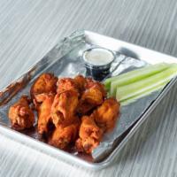 Wings · 6 Wings Fried and tossed in a delicious sauce.
BBQ, Teriyaki, Lemon Pepper, Buffalo. 
1 Flavor