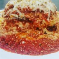 Baked Lasagna · This baked lasagna is every cheese lovers personal slice of heaven, packed with fresh ingred...