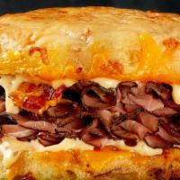 Bacon Bread Smokecheesy · CHOICE OF: smoked turkey | ham | chicken | roast beef . COMES WITH: bacon | smoked cheddar |...