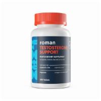 Roman Testosterone Support Supplement For Men, 120 Tablets, Ashwagandha, Maca, Vitamin D · Men's dietary supplement made with six nutrients, featuring  ashwagandha to support healthy ...