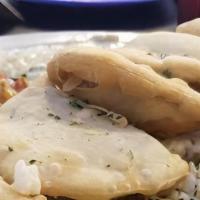 Natchitoches Meat Pie · Straight from natchitoches la. mini fried pastries stuffed with ground beef, pork, onions, p...