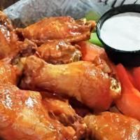 24 Wings · Favorite. Gluten free. You know you want two orders of this, they are that good.