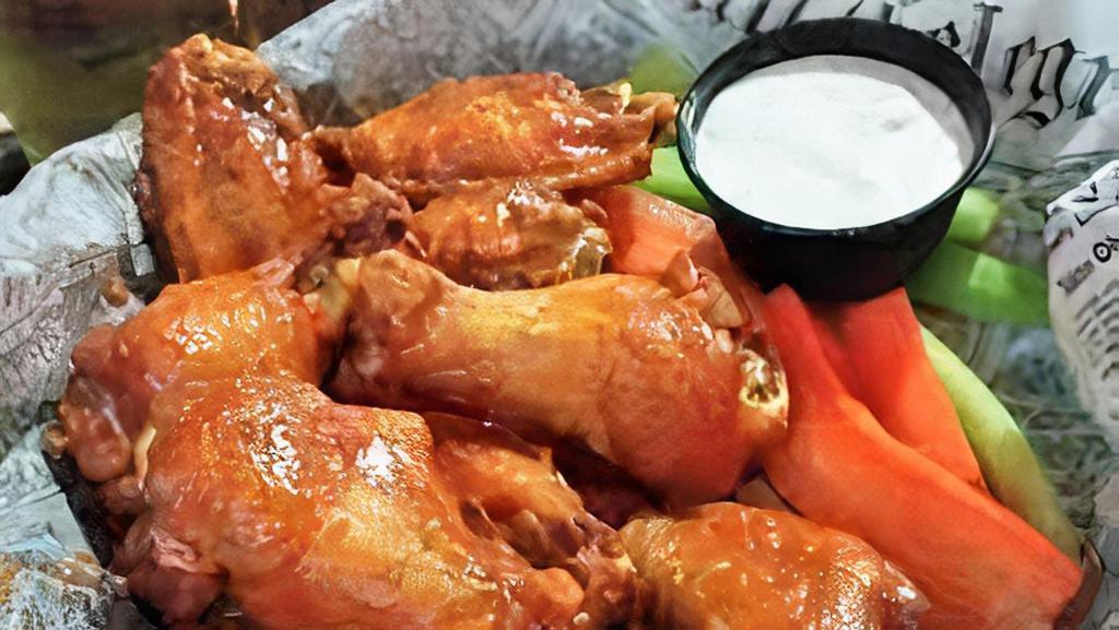 24 Wings · Favorite. Gluten free. You know you want two orders of this, they are that good.
