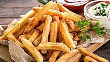 French Fries · Vegetarian. Perfectly fried French fries, that's it, just fries.