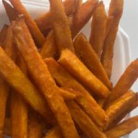Sweet Potato Fries · Vegan, gluten free, vegetarian. What's sweeter than you? How about our sweet potato fries. Y...