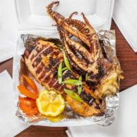 Grilled Large Squid · 