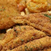 2 Pieces Catfish With Fries (Special) · 