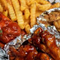 10Pc Cajun Wings And Waffle · 