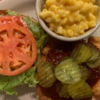 Hot Chicken Sandwich  · Hoover's Hot Chicken served on a Kolache bun, with spicy mayo, and Hoover's famous Austex wi...