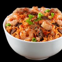 Combo Fried Rice · Chicken, beef, and shrimp wok tossed with fried rice. Available in spicy (as pictured) or re...