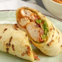 * The Pita · Peri chicken in a toasted pita with lettuce, tomato and Peri mayo.