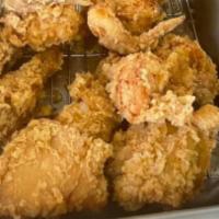 Fifteen Pieces Chicken Tender With Gravy Meal · 