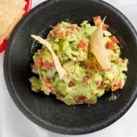 Guacamole · Made fresh in the kitchen.