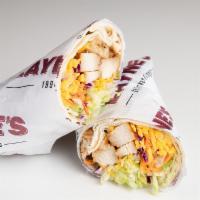 Grilled Chicken Wrap · Filled with veggies and chicken with choice of dressing on the side.
