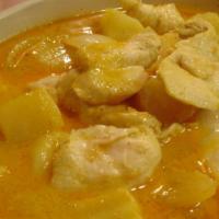 Lunch Yellow Curry · Potato, onion, and pineapple in a slightly spicy, mildly sweet, yellow coconut milk curry. A...