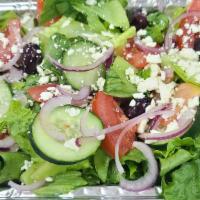 Salad · Choose between greek salad and garden salad
