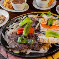 Fajitas For Two Beef Or Chicken Or Combination · 