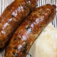 A. E-San Sausages (Sweet) (2 Pieces) · Deep fried sweet Thai style sausage. Serve with Thai sweet and sour sauce.