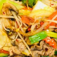 Vegetable Delight · Your choice of meat stir-fried with mixed vegetables in brown sauce.