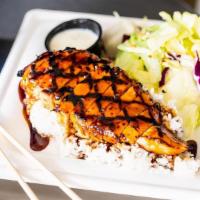 Chicken Breast Teriyaki Meal · Over a half pound of marinated chicken breast, grilled to perfection. Covered in fresh teriy...
