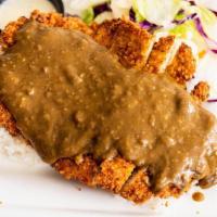 Chicken Katsu Curry Meal · Chicken Katsu Curry is an absolute favorite. Panko breadcrumb coated chicken served with a t...