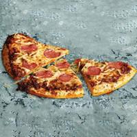 Pepperoni Pizza · Included: Cheese, Marinara, Pepperoni.