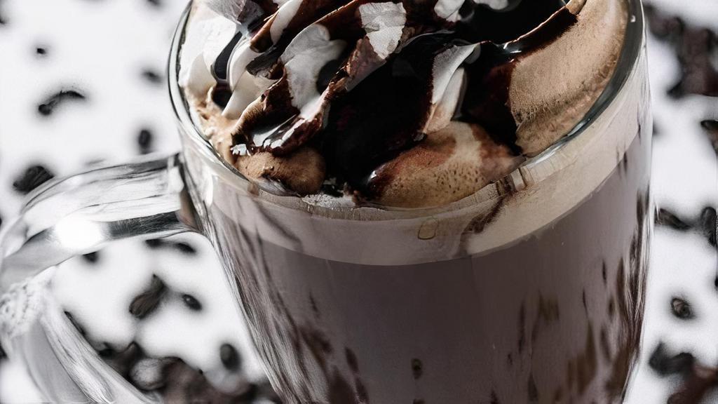 Dark Chocolate Mocha · Latte w/ dark chocolate & whip cream