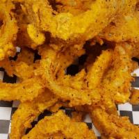 Hand Battered Onion Rings Large · 