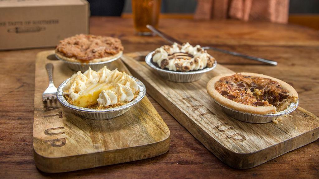 Pack Of 4 Mini Pies · Pick any 4 Mini Pies and get $1 off!