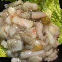 Tako Wasabi · Raw octopus with wasabi.