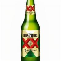 Dos Equis Xx · An authentic Mexican cerveza brewed in the style of Pilsner Lagers with a nuanced blend of m...