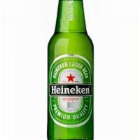 Heineken · Netherlands- Euro Pale Lager- 5.0% ABV. Smooth, blended bitterness, clean finish.