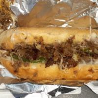 Lil' Phil · Same philly cheesesteak with bell peppers, onions and (optional) mushrooms, only less meat a...