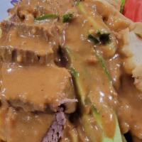Rojak Mee (Noodles With Peanut Sauce) · A Malaysian favorite: Noodles with special peanut sauce. Serve with choice of protein (selec...