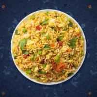 Back To Basil Fried Rice · Stir fried rice with egg, basil, bell pepper, onion, carrot, bamboo shoot and string bean. S...