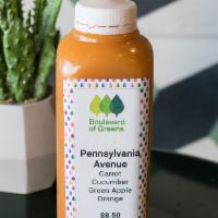 Pennsylvania Avenue · Bottled. Refreshing blend of carrot, cucumber, apple, and orange.