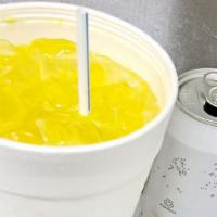 Sparkling  Naranjada · Fresh Squeeze Orange  Juice, Sparkling Water, Simple Syrup .