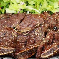 #12 Galbi(Beef Short Rip) · Korean marinated short ribs