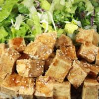 Tofu Teriyaki · Deep fried tofu