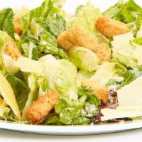 Caesar Salad · Mixed lettuces with grated Parmesan cheese and croutons, served with Taziki’s homemade Caesa...