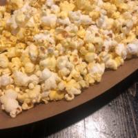Popcorn · Buttery popcorn - all you can eat.