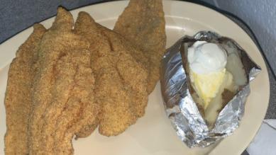 Small Whole Catfish Dinner · One fish option, please allow 20 min cook time
